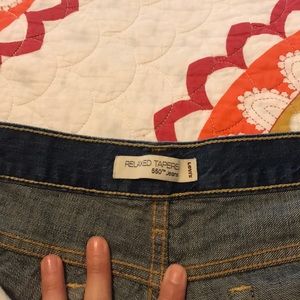 Levi’s tapered leg jeans